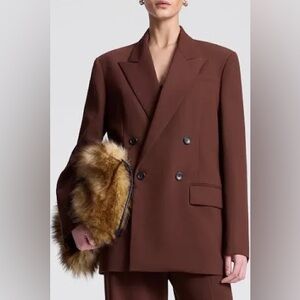 A.L.C. Calla Oversized Double-Breasted Blazer